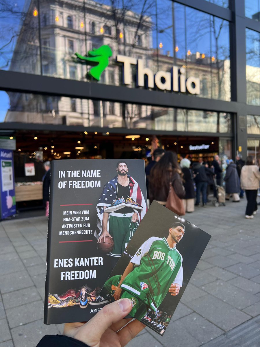 Enes Freedom Book tweet media