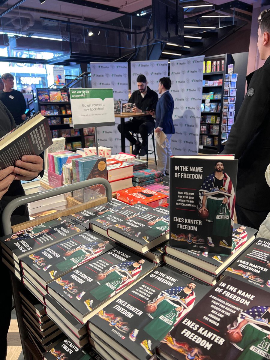 Enes Freedom Book tweet media