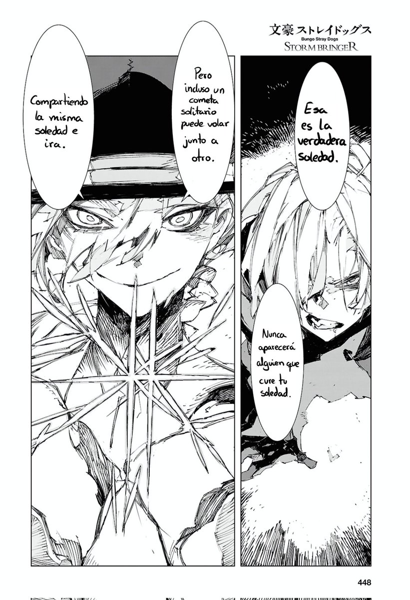 Bsd_Nart's tweet photo. Stormbringer code 12 //
Traducción del manga al español 🇪🇦
¡Disfruten…! (Quiero abrazar a Chuuya, mi niño 😭) https://t.co/Ws7wgRw2gF