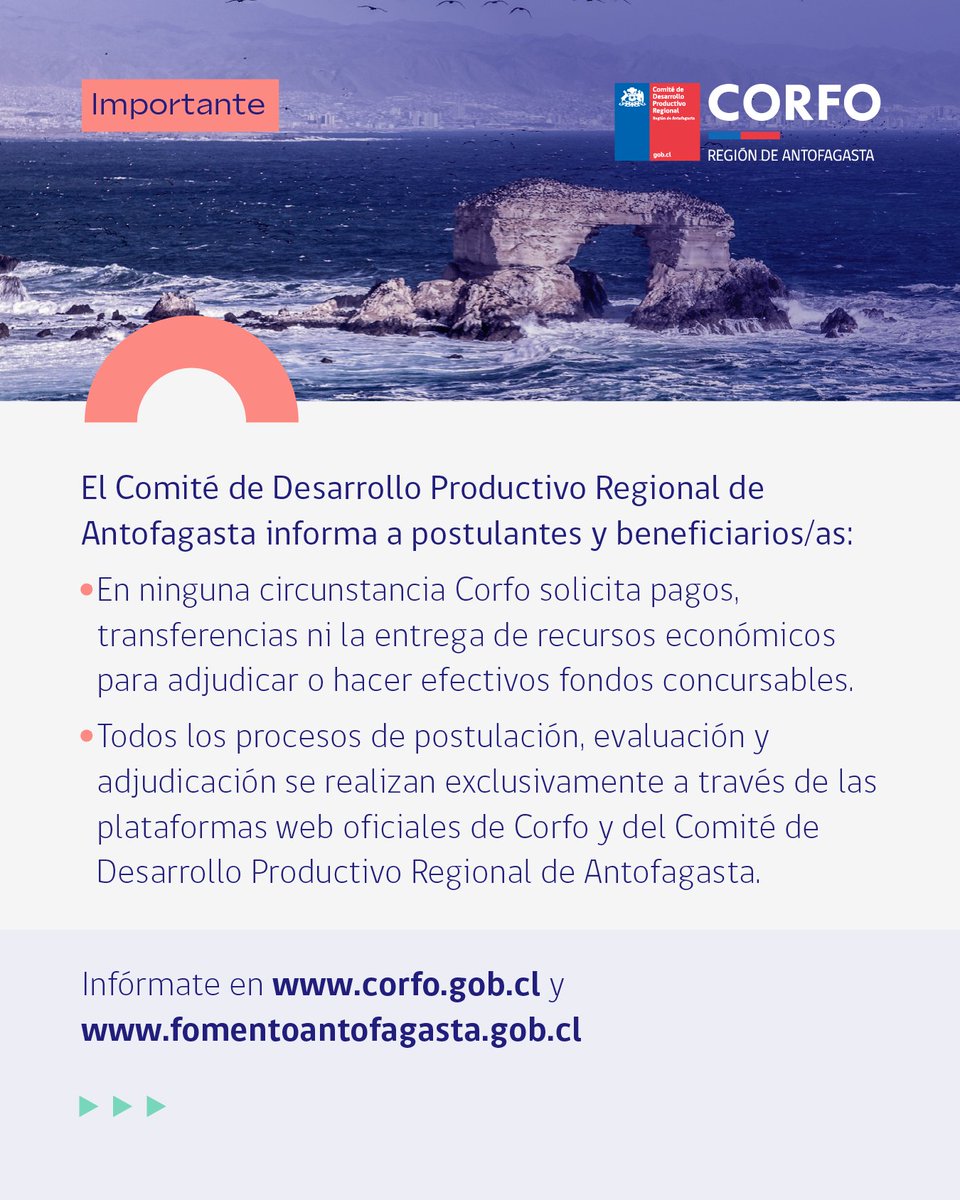 Comité Corfo Antofagasta tweet media