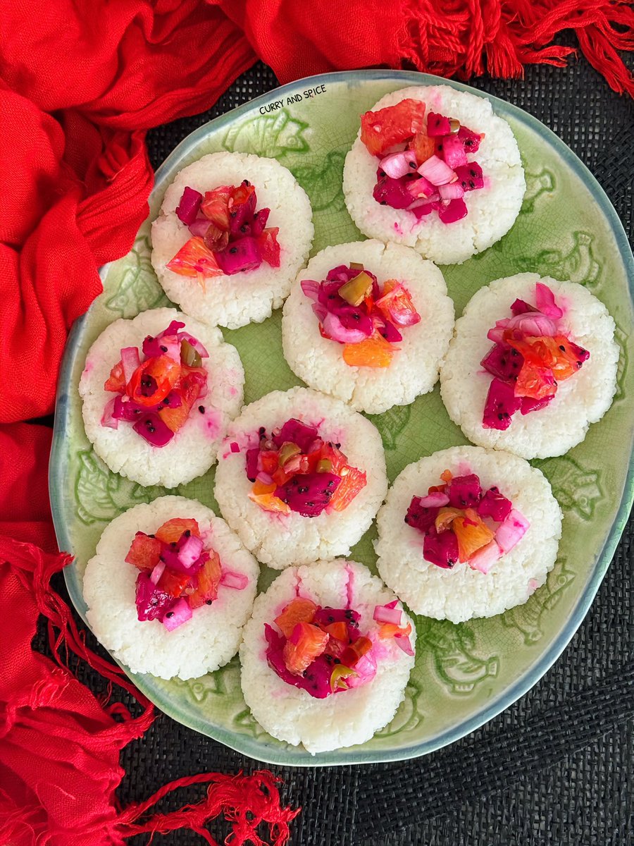 Somasray's tweet photo. #rice #coconut #fruitsalsa #oilfree 

VEGAN GLUTEN-FREE CANAPE with steps, pictures @ https://t.co/PaZ8II1MDn

#goodfood #dairyfree #vegetarian #cooking #food #recipe #recipeoftheday #foodlover #foodphoto #blogpost #foodblogfeed #foodblogger https://t.co/oeOTBvraAQ