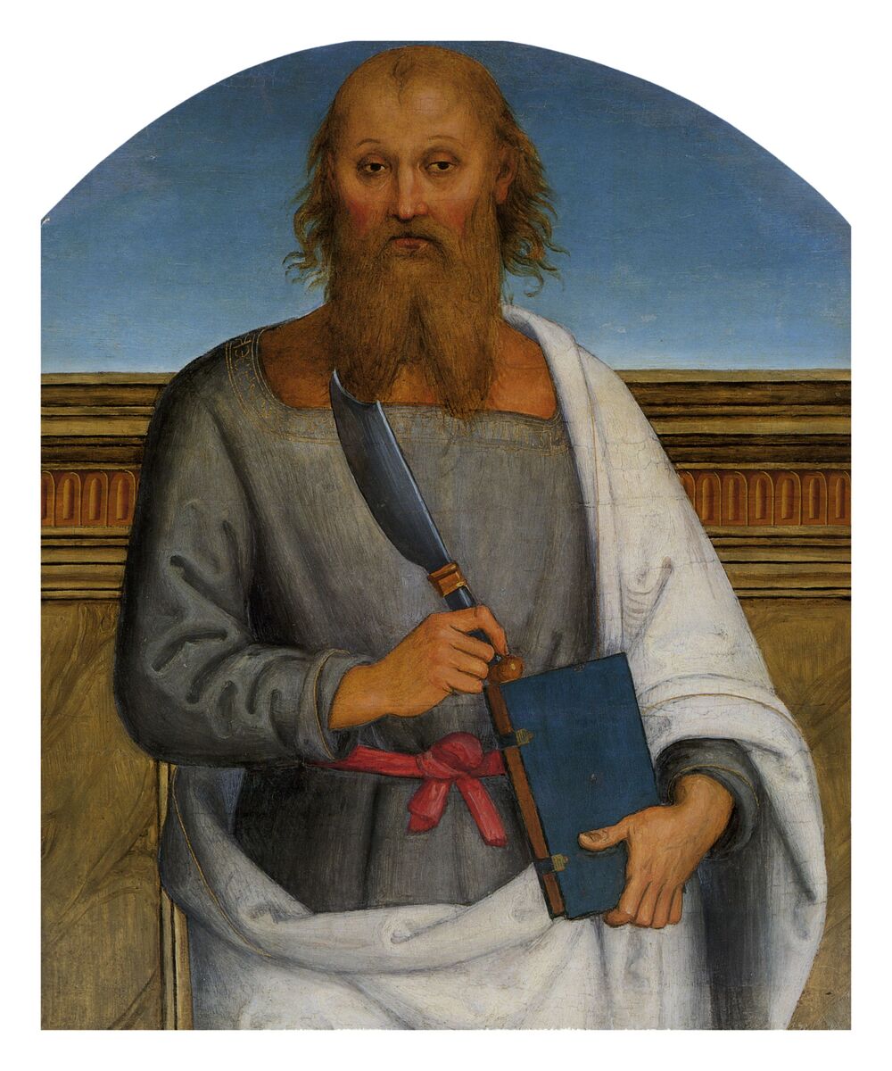 ArtistPerugino's tweet photo. Pala di Sant Agostino (St. Bartolomeo) https://t.co/8eAExI2MnH https://t.co/5sCWWhP2Co