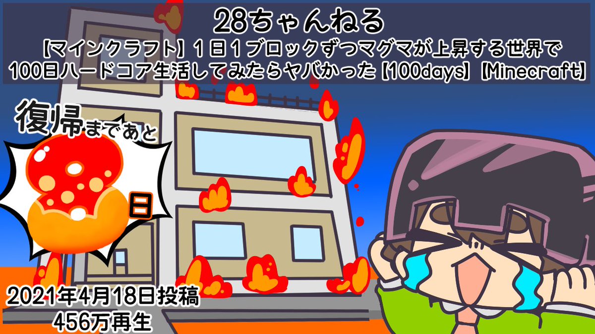 28ftb2525's tweet photo. 活動復帰まであと８日 https://t.co/bnFtCwX9fc