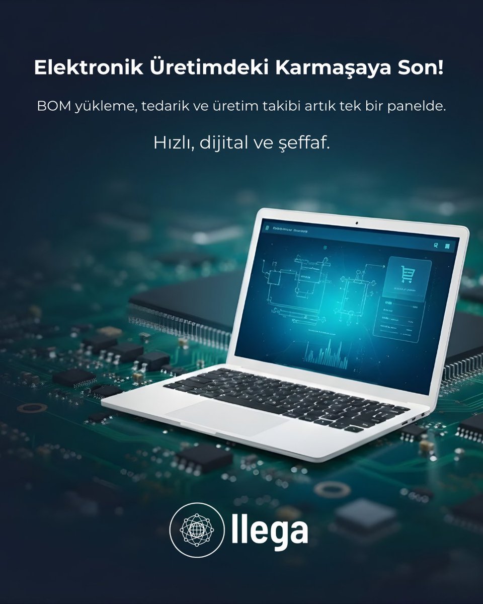 ilega_comtr's tweet photo. Elektronik üretimde hız, şeffaflık ve düşük maliyet bir arada!
1️⃣ BOM dosyanı yükle, anında teklif al. 
2️⃣ Torba sistemiyle maliyetlerini düşür. 
3️⃣ Üretim aşamalarını canlı takip et.
Hızlı, dijital ve tamamen şeffaf. Elektronik üretimin en kısa yolu
#PCBA #Mühendislik #PCBDesign https://t.co/FjooBR60PH