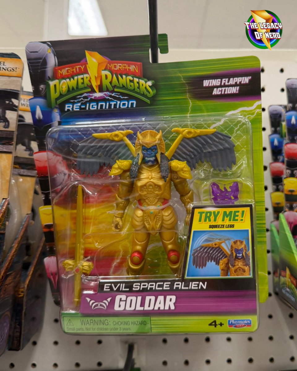 1st time seeing the individual release of Goldar for the ‘Mighty Morphin Power Rangers: Re-Ignition’ line