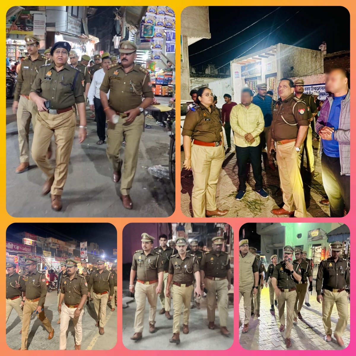 एसपी हापुड़ के निर्देशन में जनपद में अपराध नियंत्रण, शांति व कानून-व्यवस्था बनाए रखने के उद्देश्य से क्षेत्राधिकारी व थाना प्रभारियों द्वारा मय पुलिस बल अपने-अपने क्षेत्र के महत्वपूर्ण प्रतिष्ठानों/बाजार/मार्गों आदि में पैदल गस्त की जा रही है।
.<a href="/Uppolice/">UP POLICE</a>