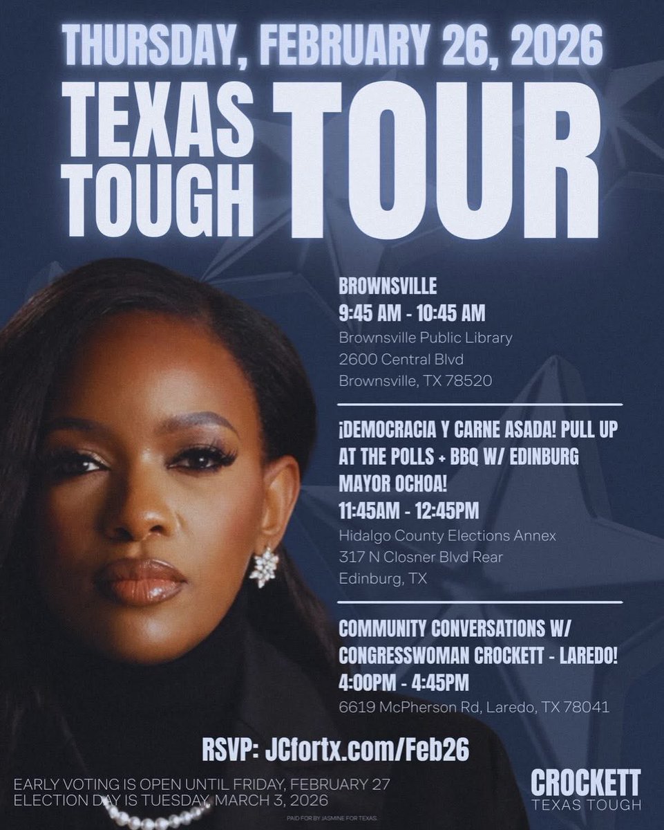 Jasmine Crockett tweet media