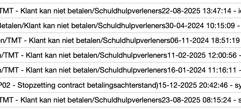 Odido klantengesprekken, overlijden, schuld status worden ook gelekt...

Deze lek is groter dan men denkt.

#odido