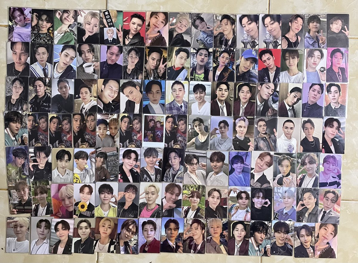 doldongiee's tweet photo. [HELP RT]

wts // want to sell 🙆🏻‍♀️
— seventeen photocards ina
read tnc please 

🎡 50k/each
🏝️ dom tangsel
❌ exclude adm dan pack

tags scoups jeonghan joshua jun wonwoo hoshi woozi the8 dokyeom mingyu seungkwan vernon dino https://t.co/qHnQGrSS1D