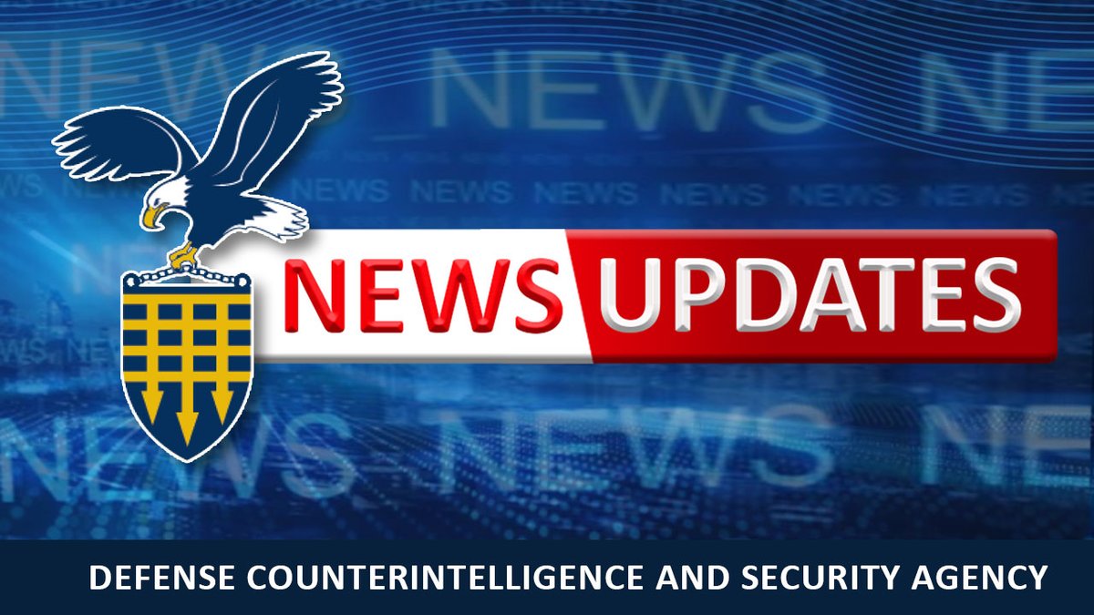 Defense Counterintelligence and Security Agency tweet media