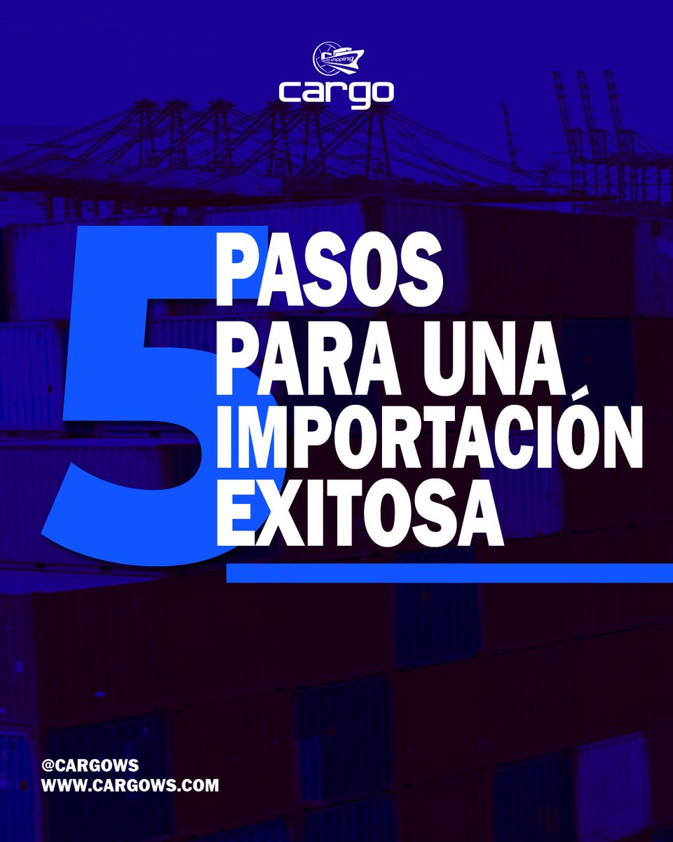 cargowshipping's tweet photo. 📷 Guarda este post para consultarlo antes de tu próximo embarque.
¿Tienes una importación en puerta y no sabes por dónde empezar? 📷 Escribe la palabra "IMPORTAR" en los comentarios y te asesoramos en tu proceso.
#LogísticaInternacional #Importaciones #ComercioExterior https://t.co/ess09pQUgP