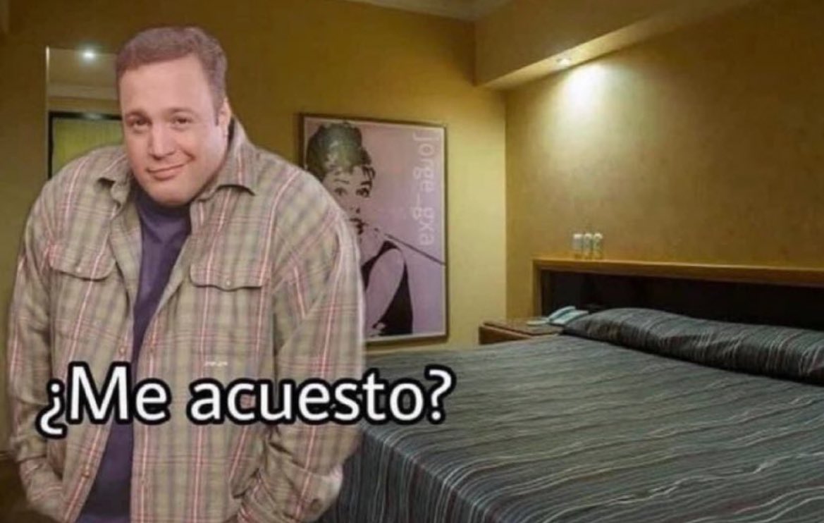 “cuando llegue a mi casa voy a hacer cosas”
yo cuando llego: