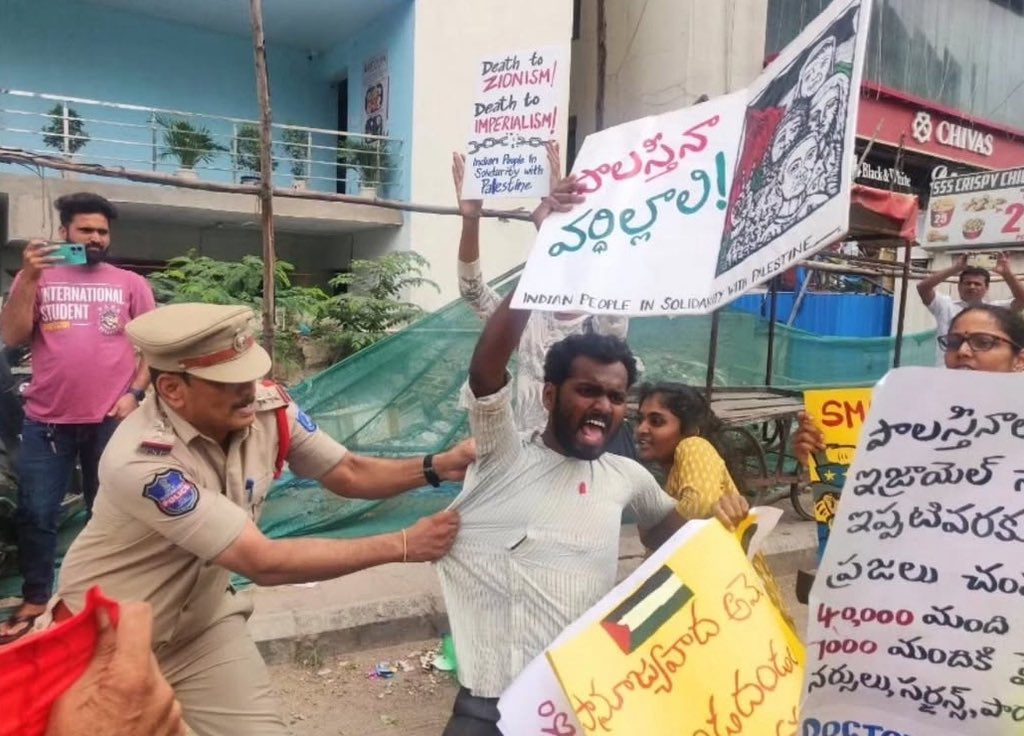 DrSauceX's tweet image. Condemn the Indian ruling class’ complicity in Israel’s genocide!

Free Palestine!

Join @BDS_in_India 

#IndiansWithPalestine #ModiWithTerrorists