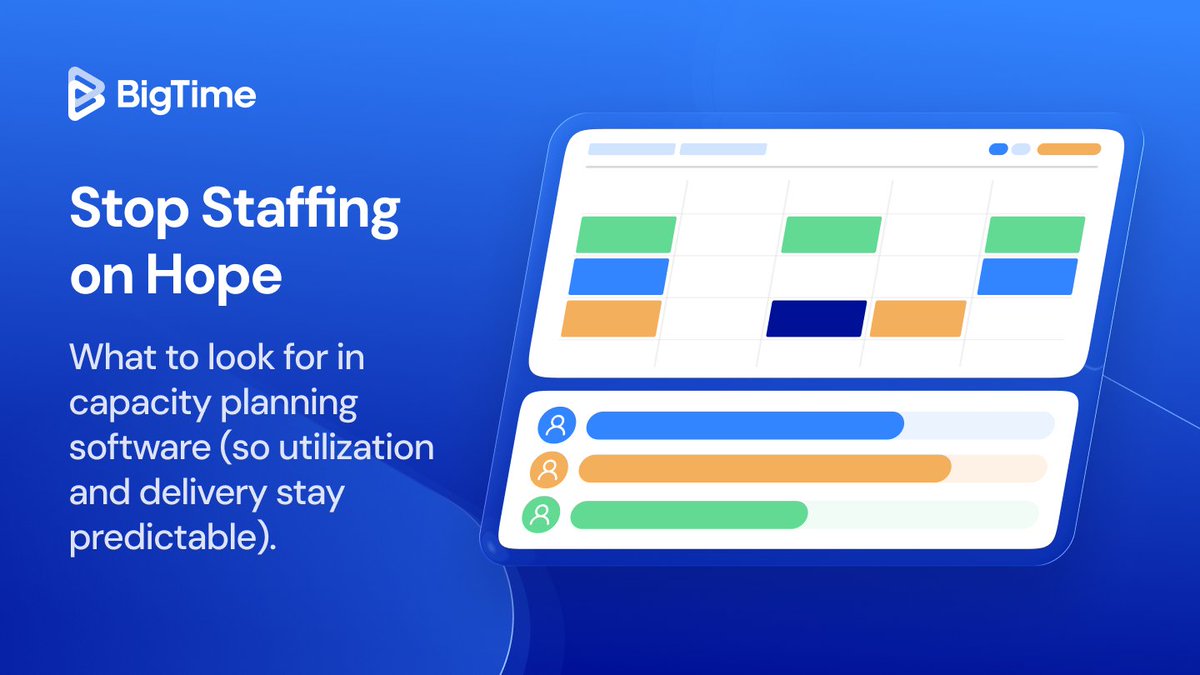 BigTime Software tweet media