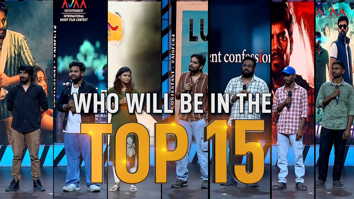 24FramesFactory's tweet photo. Who will rise? Who will fall? Who will be the Top 15?👀

Episode 1 premieres LIVE tomorrow at 6 PM
only on AVAA Entertainment YouTube Channel.

Watch Promo Now:  https://t.co/BdnguD65JR

The AVAA International Short Film Contest is ready to take off.

#AVAA #AVAAEntertainment #AISFC #AVAAShortFilmContest #ShortFilm #filmmakers