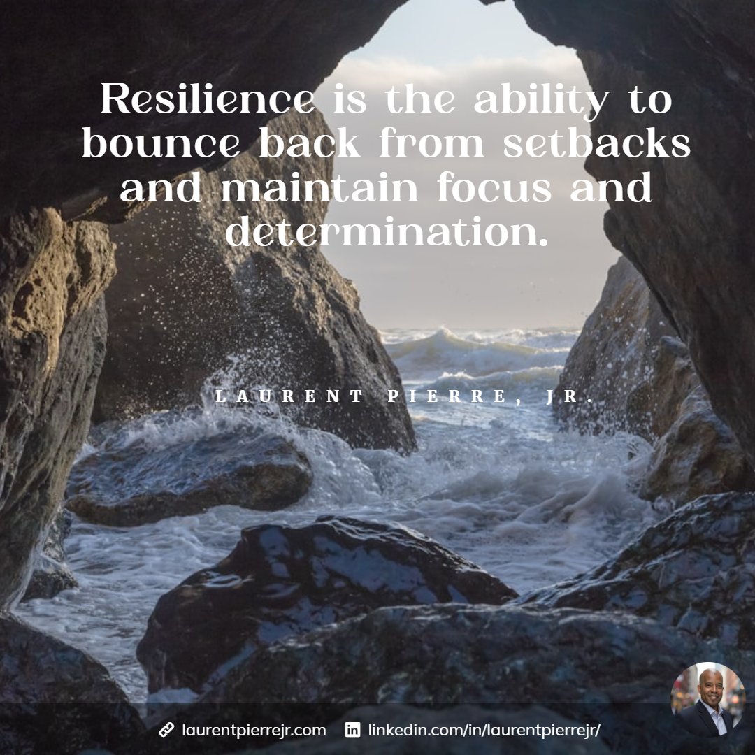 In leadership and in life, resilience isn’t loud. It doesn’t always look heroic. Most days, it’s the quiet decision to keep going when the easier choice is to quit.