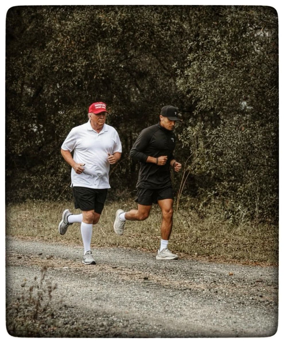 He can’t even walk. No one believes this is real, right? 🤣