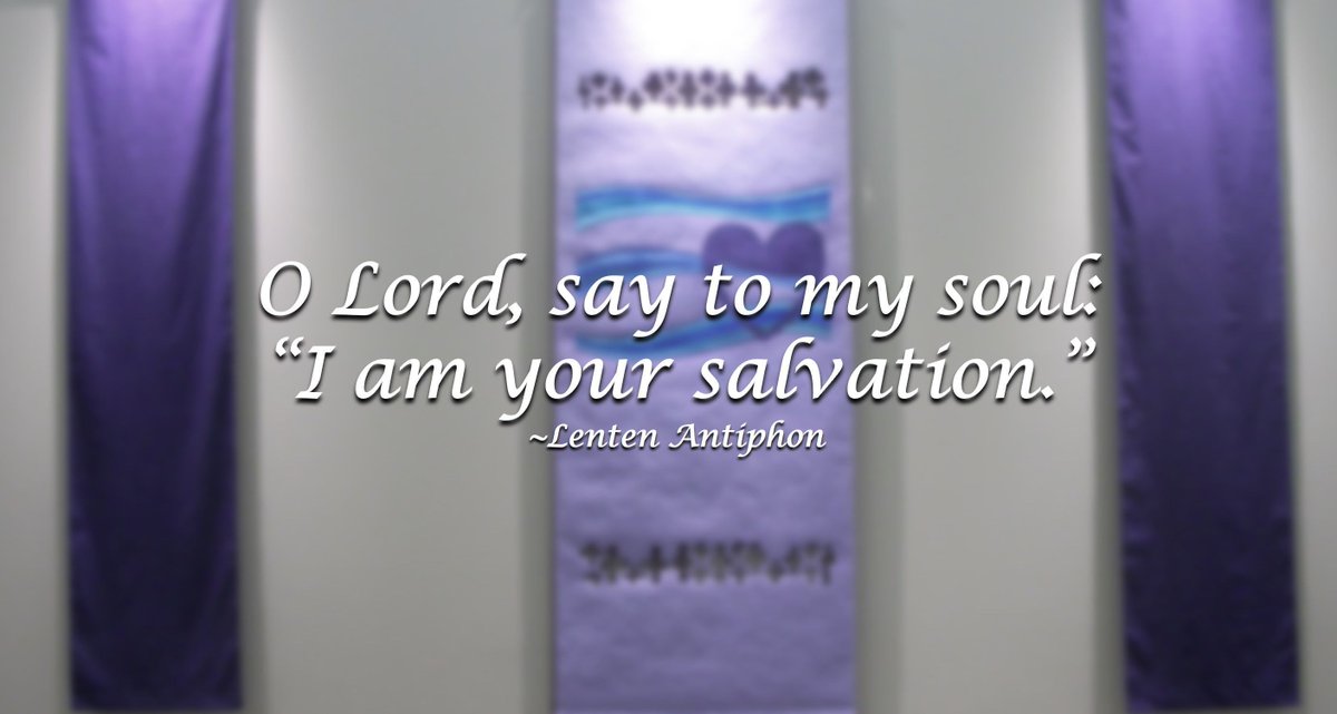 During this first week of #Lent, we rely on the loving support of God, seeking to overcome temptation remembering that “One does not live on bread alone, but on every word that comes forth from the mouth of God.” (#Gospel Antiphon for the first week of Lent).
#Monastery #prayer