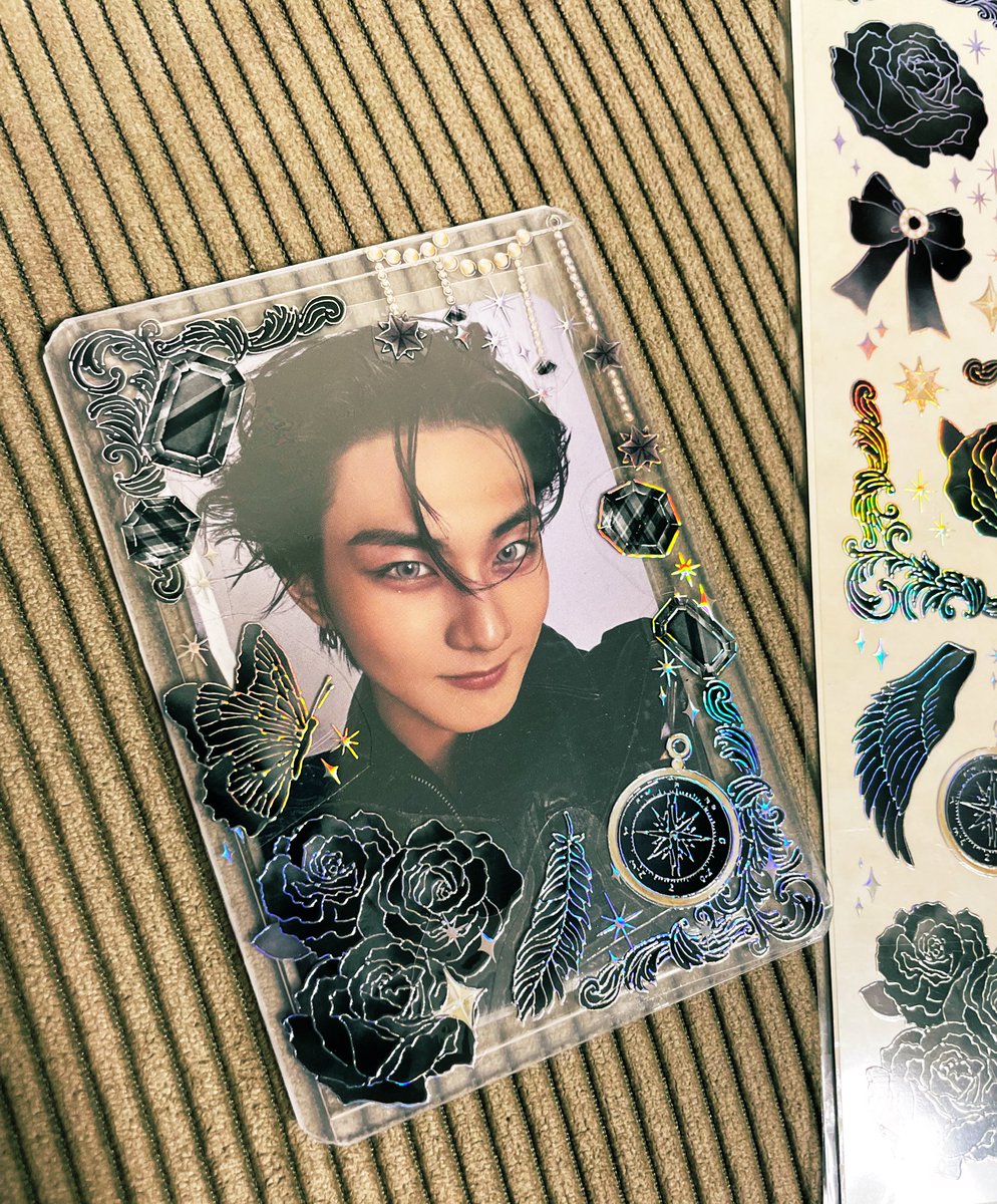 シールデコって難しいんだね🥹