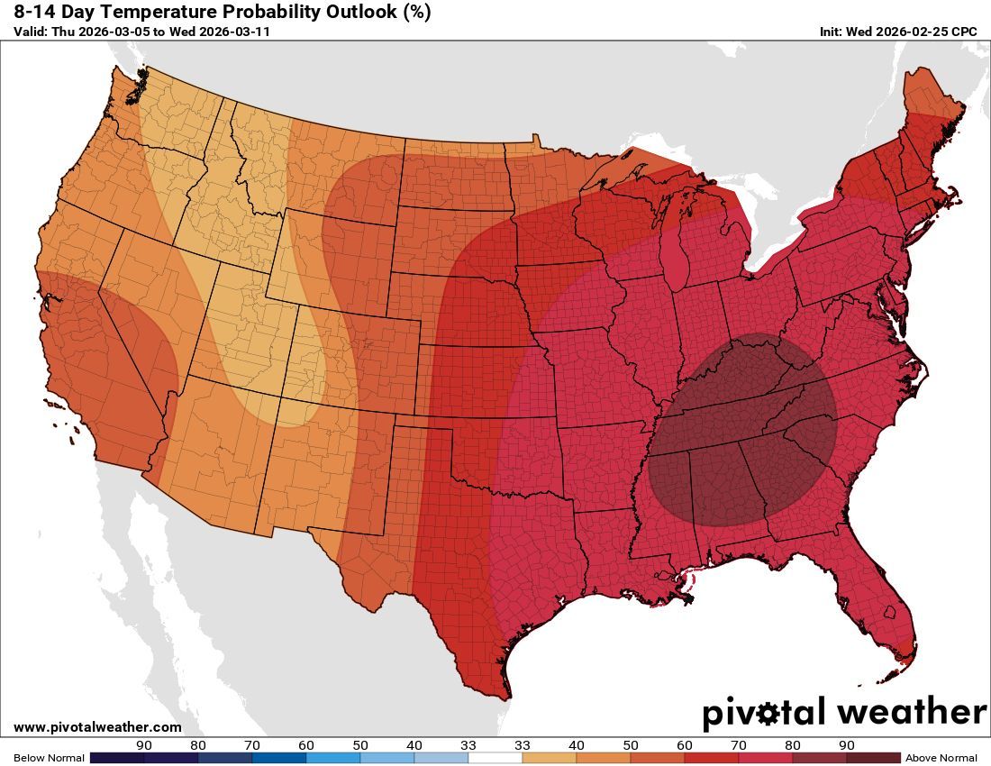 MaxVelocityWX's tweet image. SPRING IS COMING! 🥵