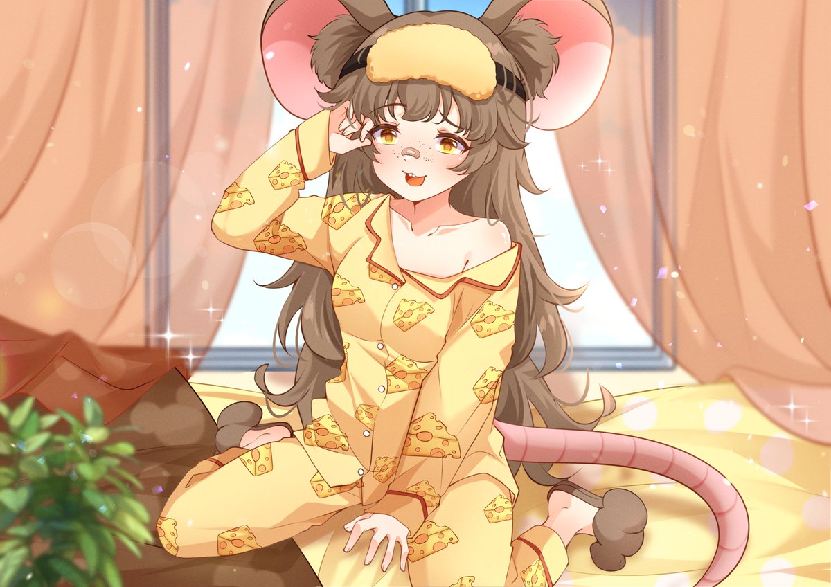 Zumi! 🐭🧀 your fave mouse vtuber! tweet media