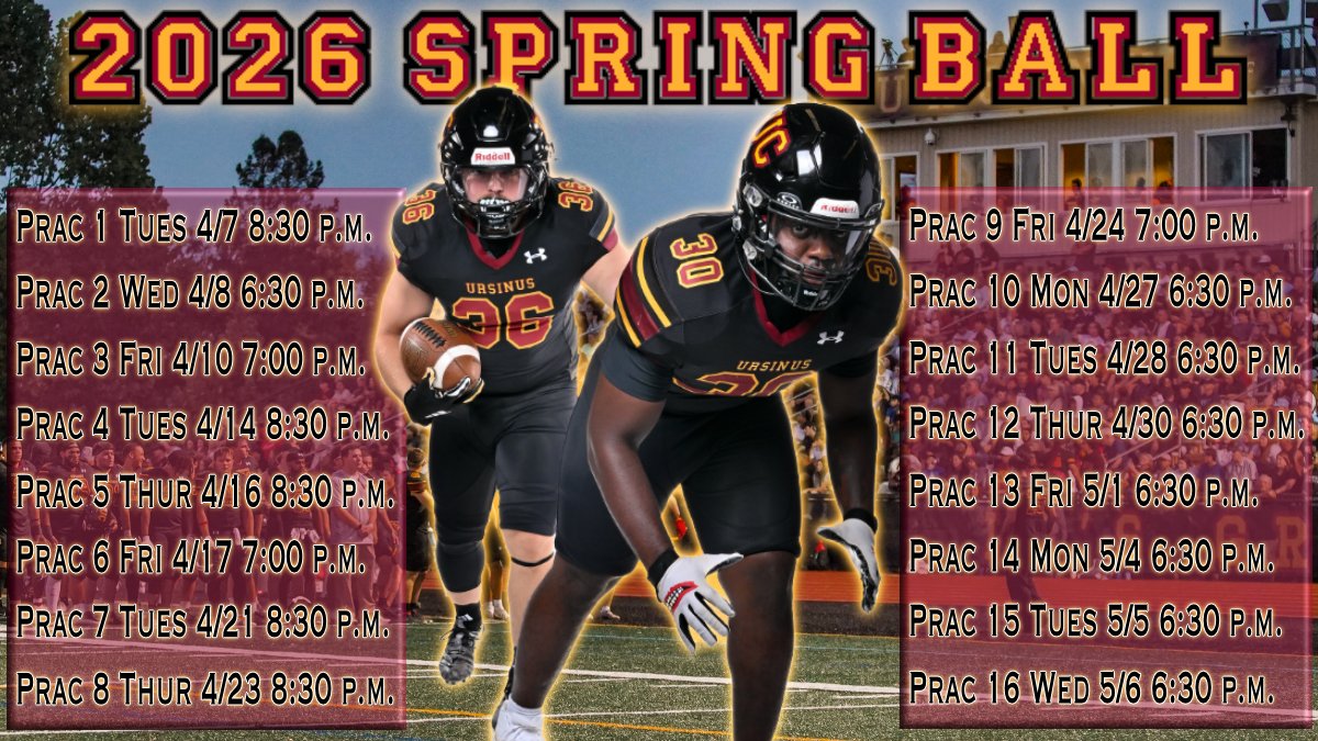 Ursinus Football tweet media