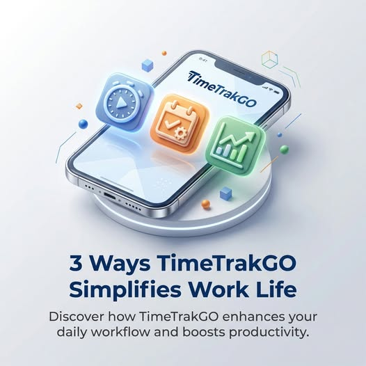 TimeTrakGO's tweet photo. Think time tracking is just punching in & out? Think again. β±οΈ
TimeTrakGO does more than you'd expect: π Mobile clock-in with GPS verification β
Instant PTO requests β no paperwork π Real-time reports.
Work smarter, not harder.
#TimeClock #ProductivityTools #TimeTrakGO https://t.co/9X258WEbso