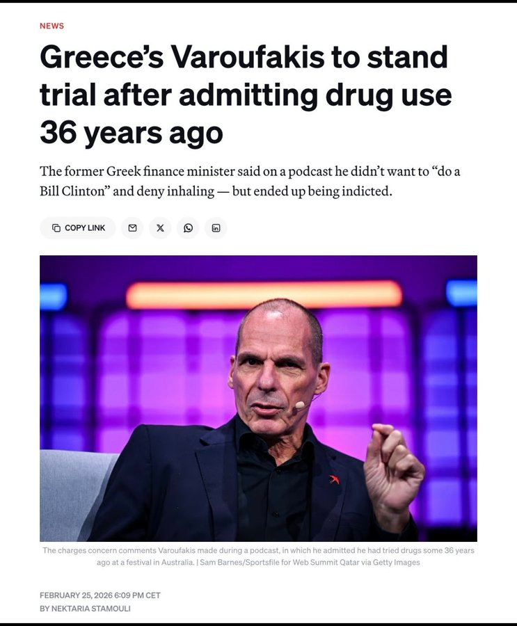 Greece has a statute of limitations of 15-20 years for crimes.

This prosecution is a waste of time and simply a smear on someone who opposes Israel.