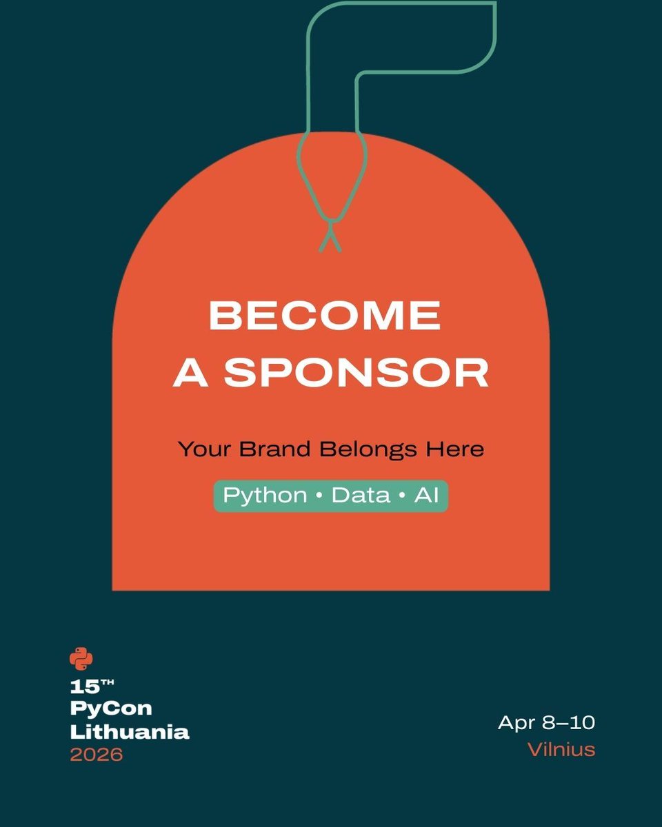 PyCon Lithuania tweet media