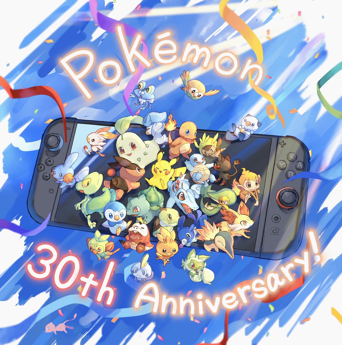 うまれてきてくれてありがとう！🎉
#ポケモン30周年  
#PokemonDay2026