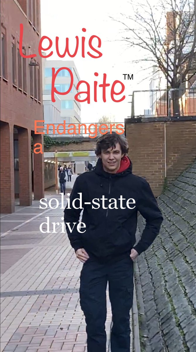 DailyPaite's tweet image. #lewispaite #solidstatedrive