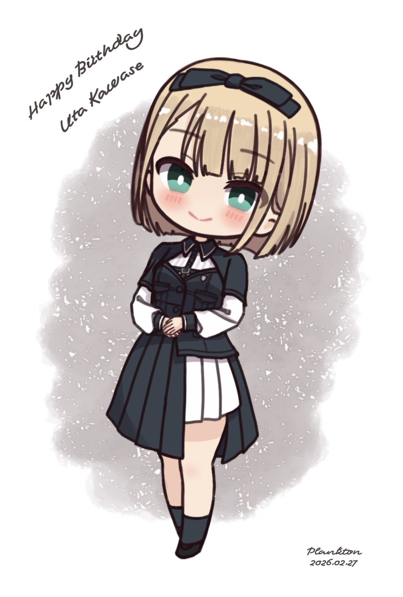 plankton729's tweet photo. うたこさんお誕生日おめでとう！🎼
#ナナニジ
#うたこたん
#河瀬詩生誕祭2026 https://t.co/gmOvZvTuIx