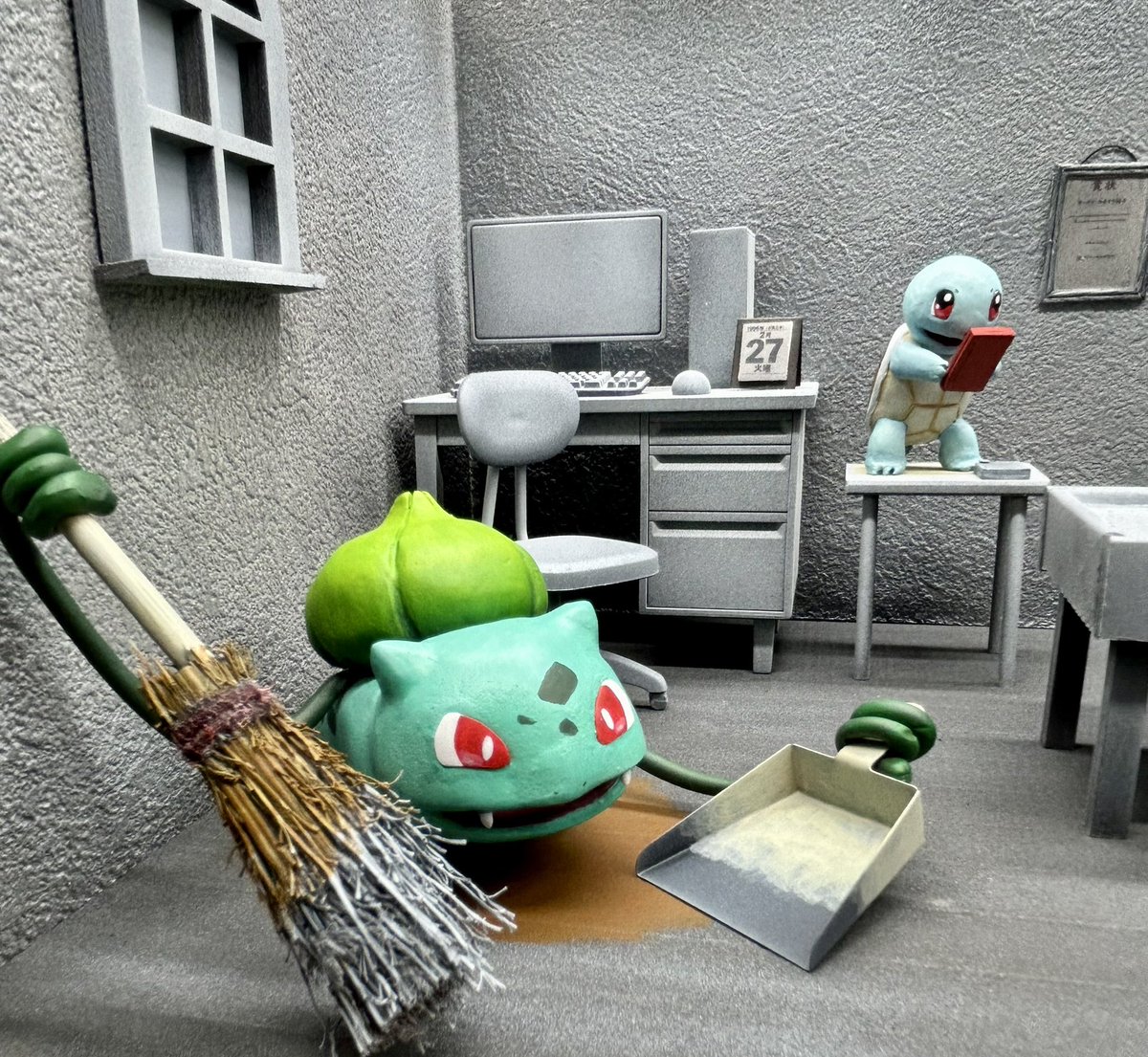 社畜のれんと / Lent ✂️ポケモンジオラマ🖌️ tweet media