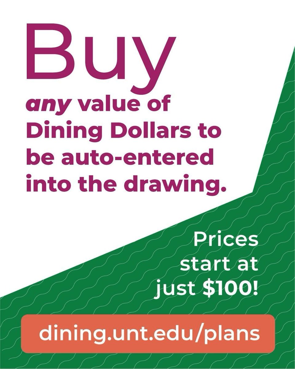 UNT Dining Services tweet media