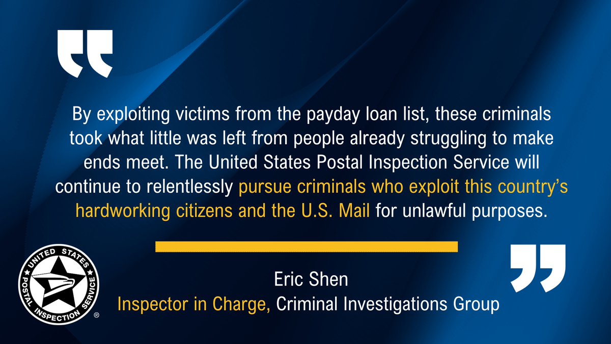 US Postal Inspection Service - Headquarters tweet media