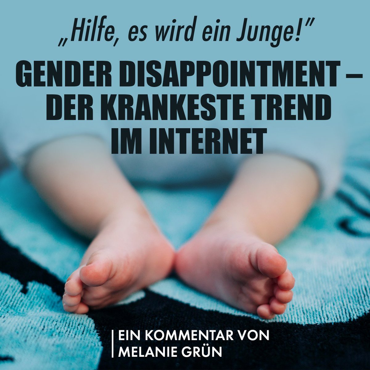 niusde_'s tweet photo. Schwangere Influencerinnen, die beim Anblick des Ultraschallbildes entsetzt zusammenbrechen, Gender-Reveal-Partys, die in bitteren Tränen enden – und das alles nur, weil ein Baby mit dem vermeintlich falschen Geschlecht unterwegs ist: dem männlichen. https://t.co/PS8HJugc4I https://t.co/sRqNDZANvr