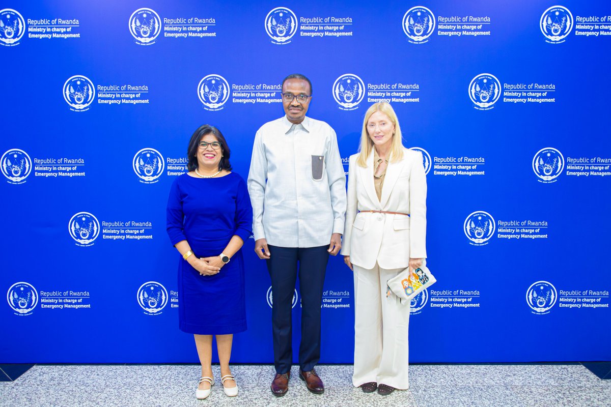 Today, Minister Maj. Gen. (Rtd) Albert MURASIRA, received a delegation from the USA for UNHCR’s Building Better Futures initiative led by Princess <a href="/MarieChantalUK/">Marie-Chantal</a> accompanied by <a href="/RituShroff3/">Ritu Shroff</a>, <a href="/RefugeesRwanda/">UNHCR Rwanda</a> country representative.

Their discussions focused on strengthening