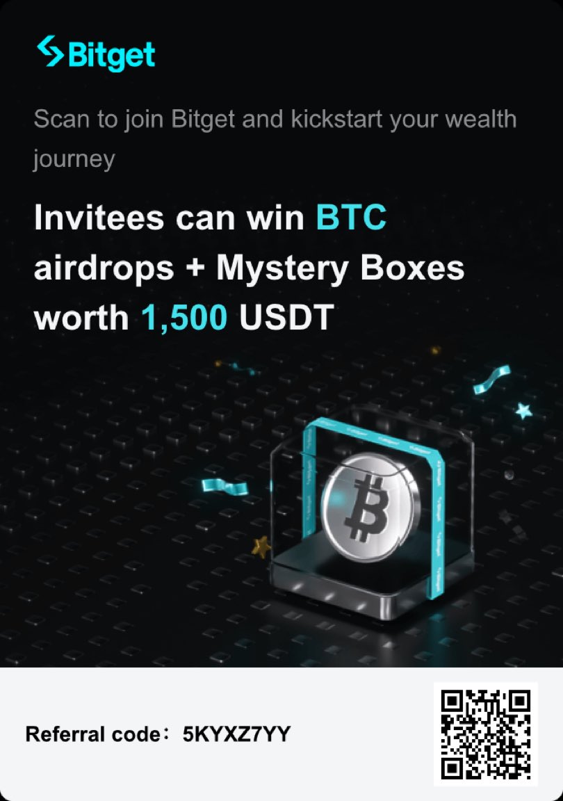28_faria's tweet photo. Let’s complete referral tasks so each of us can earn $60 worth of BTC airdrops and Mystery Boxes valued at up to 1500 USDT!
https://t.co/CwJ55l889c https://t.co/VmsOvqdeyJ