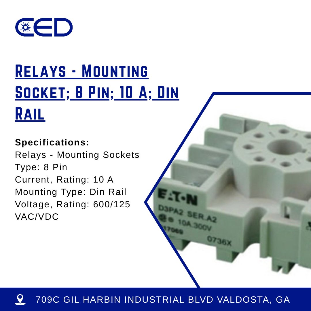 CedValdosta's tweet photo. #ControlAndAutomation #IndustrialControl #AutomationSolutions #SmartSystems #TechInstall #CED #Valdosta #ElectricalSupply https://t.co/8HGBfrfABb