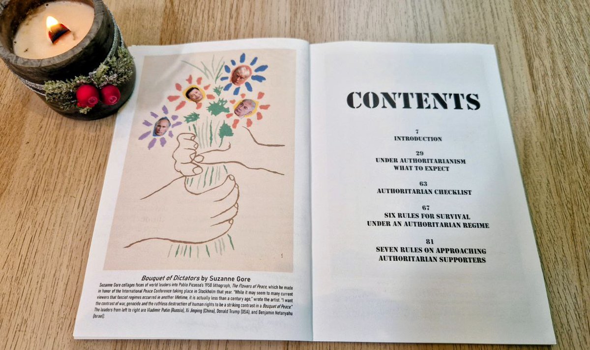 mycielski's tweet photo. 📕My Authoritarian Regime Survival Guide, beautifully illustrated with unique collages from top US &amp; Canadian artists, is finally available for purchase directly in Europe!🥳

👉Visit https://t.co/vLO67ZPLiQ and order your copy now!

#LearnFromEurope https://t.co/qjsQDVIV7t