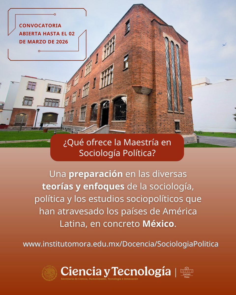 Instituto Mora tweet media