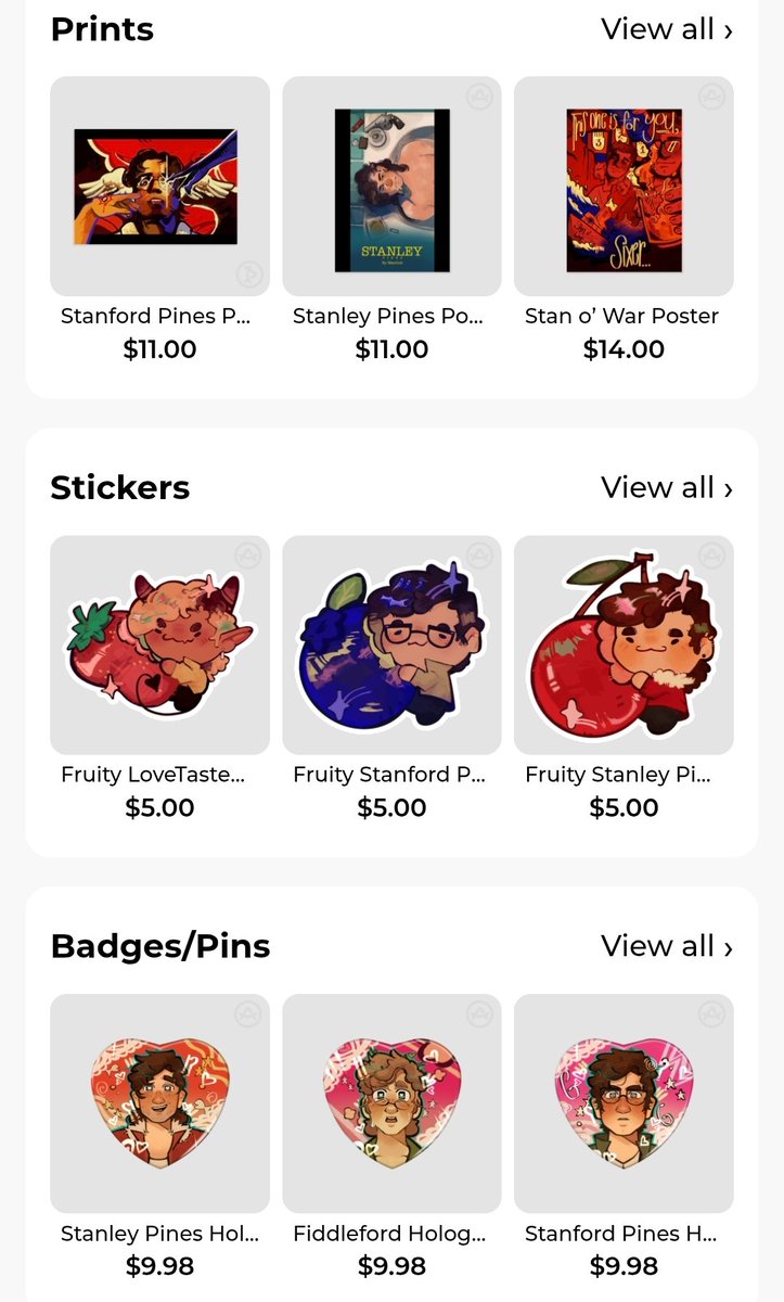 ManGohArchives's tweet photo. Chat, don't forget to check out my store. I have Gravity Falls merch :3

#GravityFalls #stanleypines #fiddlefordmcgucket #StanfordPines

https://t.co/qiDdoiUeFb https://t.co/pbzAQlzCuc