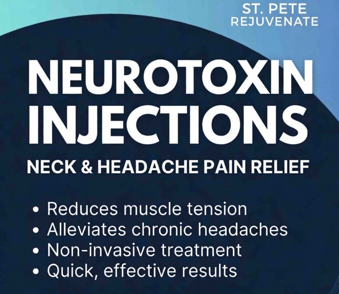 #MigraineRelief  
#Neurotoxin
#NeckPain  
#ChronicMigraine  
#PainRelief