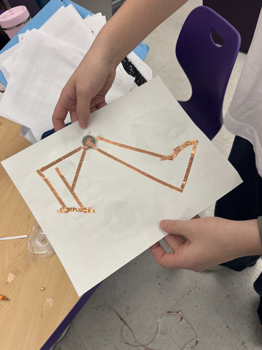 ExploreGMJ's tweet photo. Our #ExploreEngineering @STEAM_GEMS have been learning about circuits! Today they used them to add to their black history month projects. https://t.co/2NQl6eRMnv