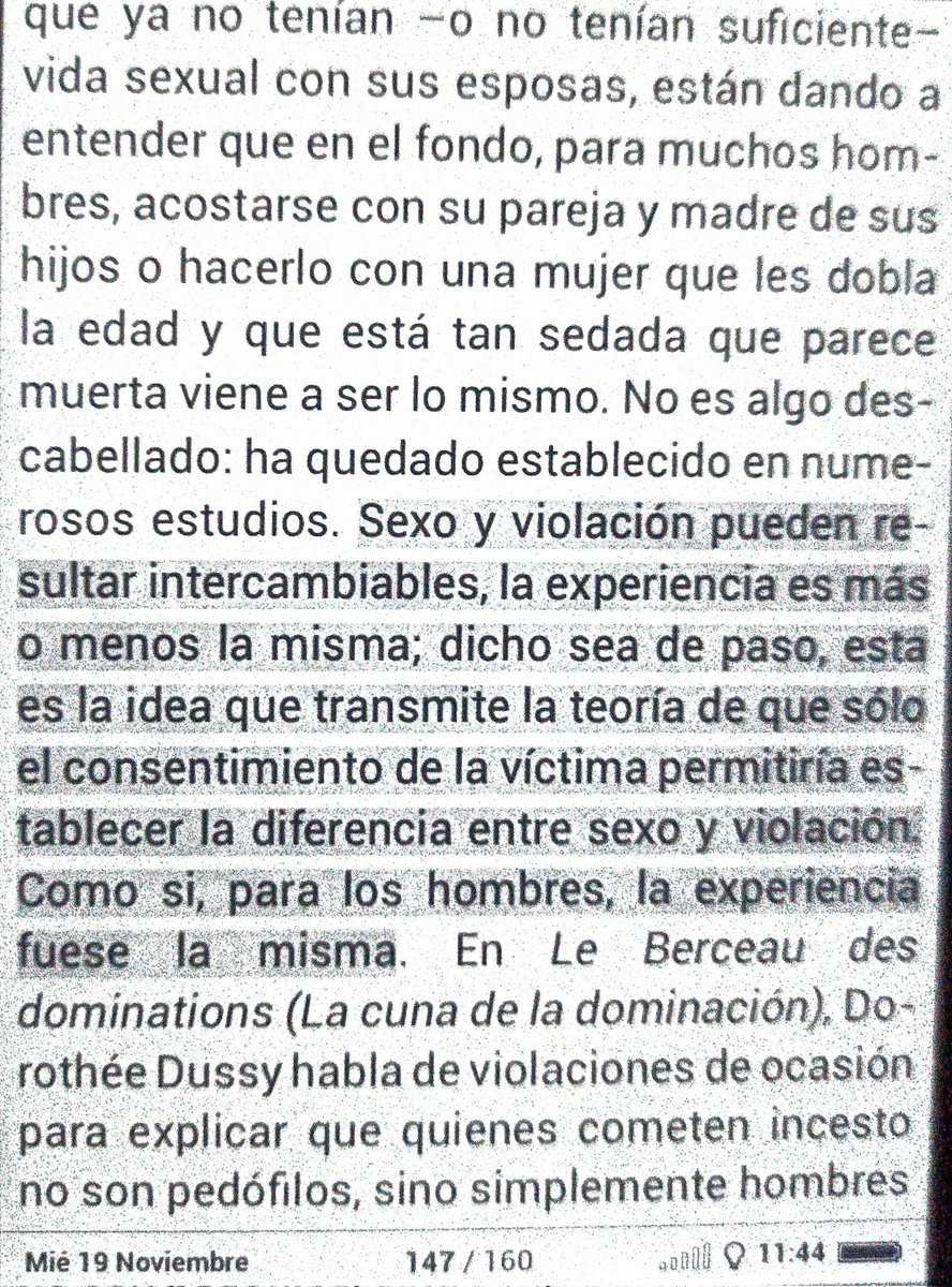 Perder la virginidad =violar.  La experiencia para este chaval era la misma