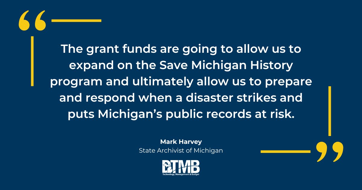 Michigan DTMB tweet media