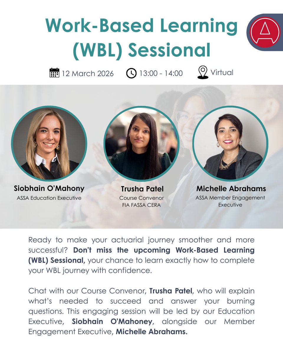 ActuarialSocietyofSA tweet media