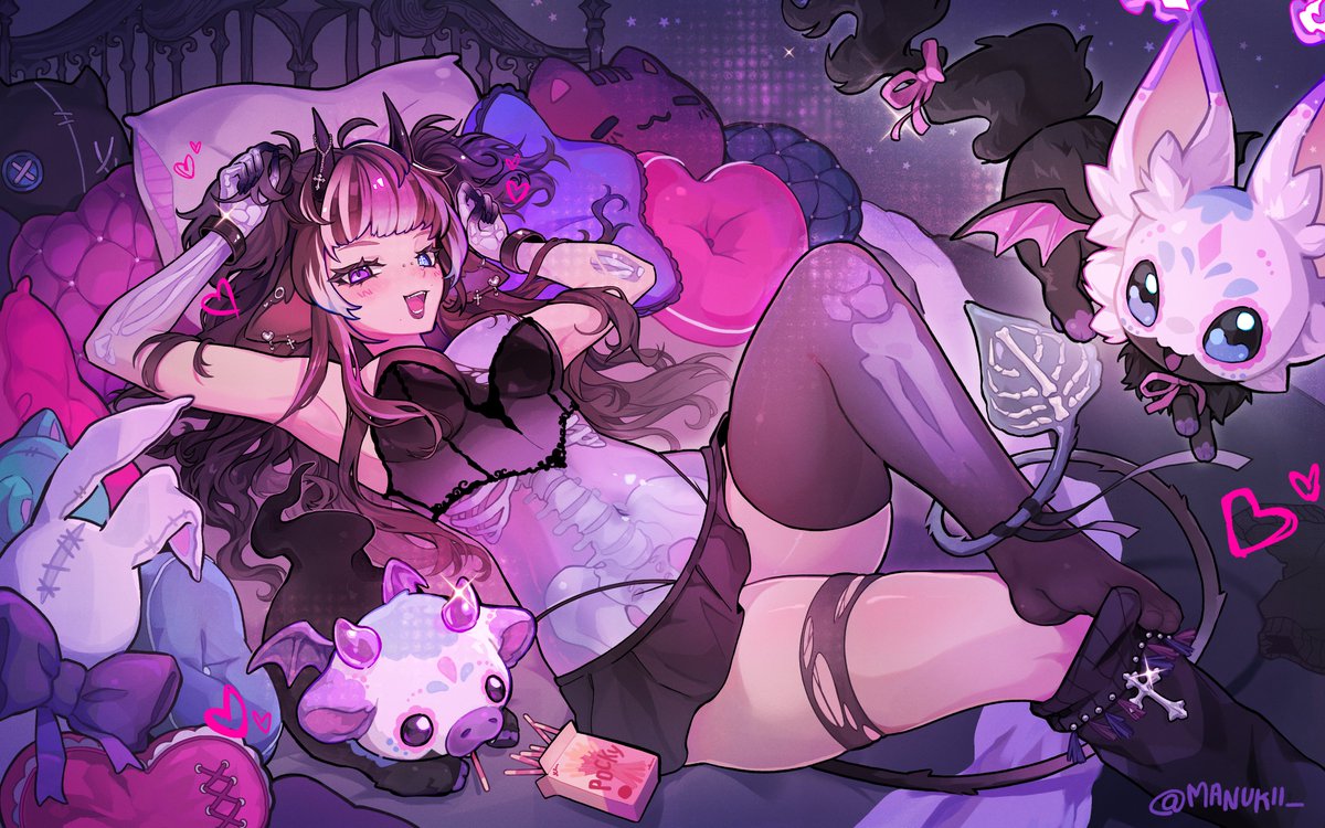 Vnyxi 🐮💀💜 COWPIRE【VTUBER】 tweet media