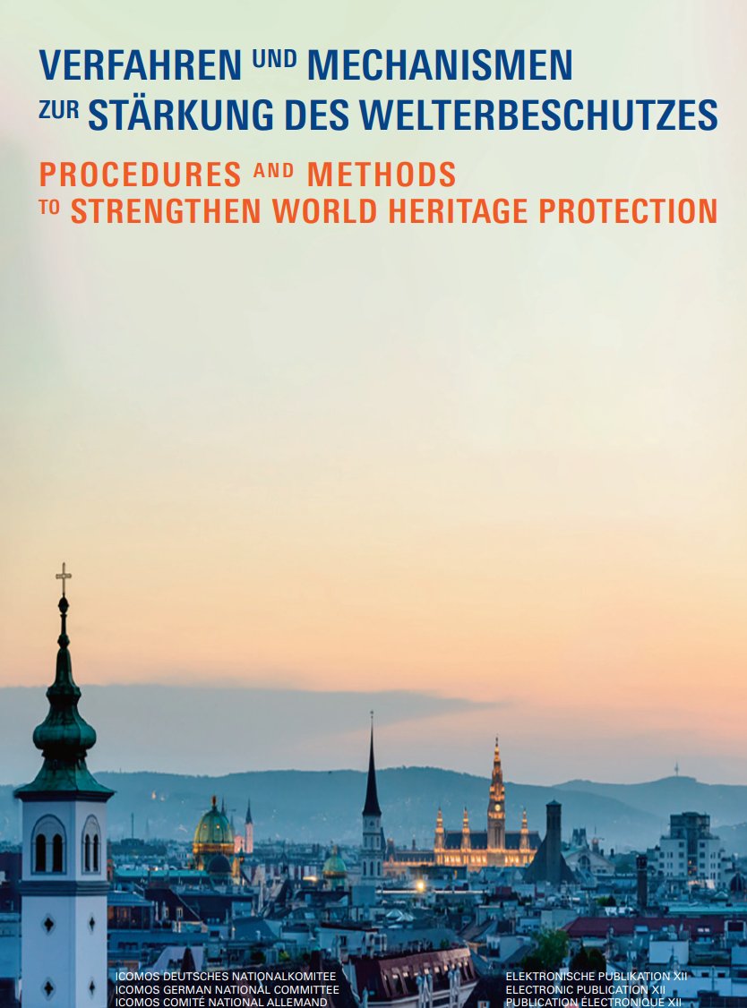 ICOMOS_de's tweet photo. 🌟🌟Neuerscheinung 🌟🌟

Verfahren und Mechanismen zur Stärkung des Welterbeschutzes / Procedures and Methods to Strengthen World Heritage Protection

Ergebnisse der Tagung @Denkmalmesse #Leipzig 2024
#WorldHeritage #Denkmal #HIA 

Download (DE-EN) hier👇https://t.co/c00afnXKWP https://t.co/7aKiQq628d