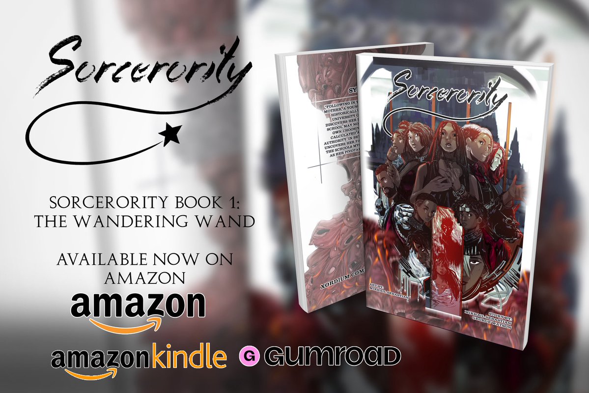 Don’t let Black History Month end without purchasing your copy of <a href="/sorcerority/">Sorcerority</a> ! The FIRST and LAST Historically Black Coven and Union (HBCU) of Magjick! Available now on Amazon, Gumroad and some Barnes and Nobles!